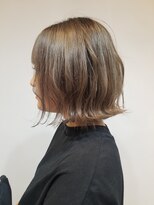 ビグディーサロン(BIGOUDI salon mukonosou) 外ハネ×デザインカラー