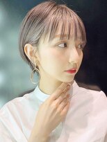 アイティーバイアルバム 八王子店(IT by ALBUM)&nbsp;ナチュラルブローショート_くびれヘアビタミンカラー_28632