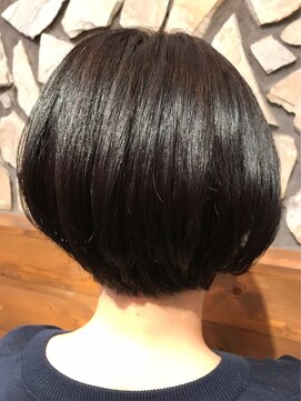 グラスバイネオリーブ 大倉山駅前店(grace by neolive) 髪質改善/小顔ショート/ショートボブ/前下がりボブ/大倉山
