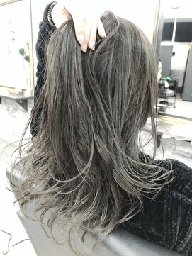 イデアル 夙川店(IDEAL) グレージュ×バレイヤージュ