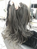 イデアル 夙川店(IDEAL) グレージュ×バレイヤージュ