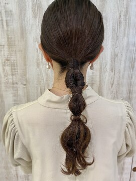 ラルマミット(lalma mit) 【ヘアセット】タイトスタイル【お呼ばれヘア】