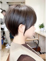 アマトウキョウ 表参道(AMA TOKYO)&nbsp;似合わせカット　横顔美人　くせ毛ショート　大場猛