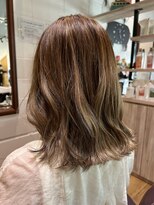 チアー ヘアリラクゼーション(cheer HAIRRELAXATION) グラデーションハイライトベージュカラー