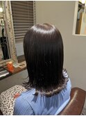 #前髪カタログ#インナーグレージュ#ピンクベージュ