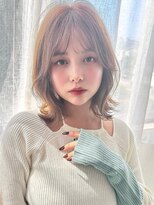 バイオレット 横浜店(Violet)&nbsp;シースルーベージュカラー色気くびれミディアム