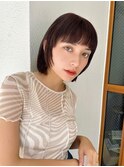 ウルフボブ/小顔ヘア/大人ボブ