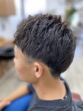 ヘア ナヴォーナ 大浦店(hair NAVONA) スッキリショート(ブルーアッシュ)