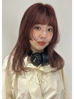 トレス(TRESS) 透明感カラー/ブルーブラック/ピンクカラー/顔まわりカット