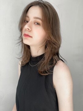 ギークス(GEEKS) 【GEEKS渋谷】顔周りレイヤー/韓国風/アッシュベージュ/20代30代