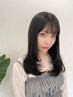 【新規】人気No.1♪似合わせカット＋透明感カラー＋トリートメント ￥9,900