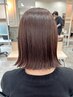 【yumi指名限定】切りっぱなしボブ髪質改善N.カラーカットトリートメント