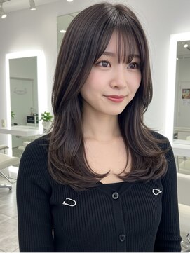 エル 新小岩(elu) 美髪/ワイドバング/レイヤーカット/くすみベージュ/新小岩駅