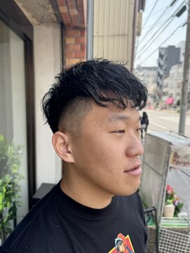 ヌーク 押上店(NooK) メンズショート　スペインカール