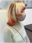 オリジナルデザインカラー  オレンジデザイン レイヤーカット
