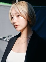 ソワネ 表参道(soigne)&nbsp;表参道大人ショートボブ顔周りレイヤーカットくびれショート30代