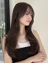 ローネス ギンザ(LONESS ginza)&nbsp;レイヤーカット/姫カットレイヤー/色素薄めカラー/透明感カラー