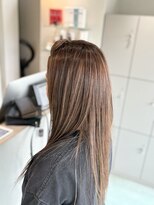 エイト 沖縄豊崎店(EIGHT toyosaki) 【EIGHT 豊崎】お客様スタイル…細かめハイライト×ベージュ…