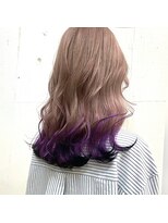 美容師 久保浦 エンドカラー