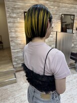 マテリア ヘアー デザイン(materia hair design)&nbsp;プレイングカラー（イエロー）