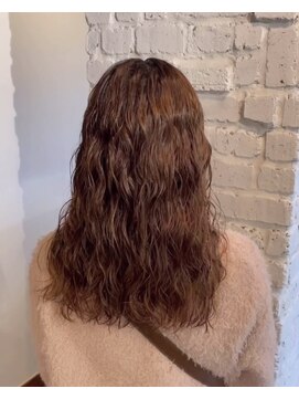 バンビ ミムデオム(BAMBI MIMU de HOMME) ロング×パーマ