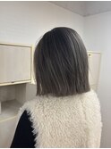 岡山白髪ぼかしバレイヤージュ/グレー