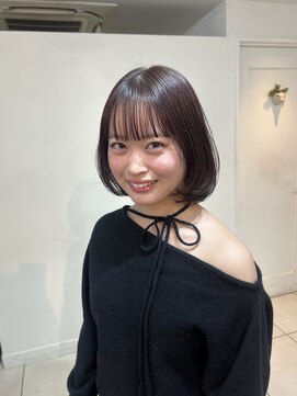 アクアオモテサンドウ(ACQUA omotesando) ☆チャコールグレーココアブラウンゆるふわミディアムショコラ