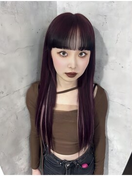 アフィナー 新宿(Afinar) デザインカラー エクステ長さだし