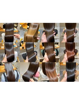 カウンセリングに特化したスタッフが勢揃い！お客様の髪の状態やクセを見極め、あなたに合った施術を。