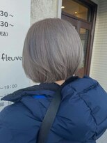 ヘアデザインフルーヴ(hair design fleuve)&nbsp;ミルクティーグレージュ