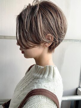 アールサロン 北岡崎(Rr SALON) イメチェン/ホワイトブロンド/外ハネボブ/美髪/RrSALON北岡崎
