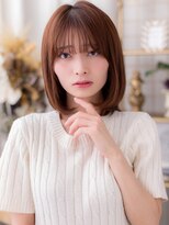 カバーヘア ブリス 志木南口駅前店(COVER HAIR bliss)&nbsp;インナーカラーワンカールミディアムレイヤーh4志木20代30代40代