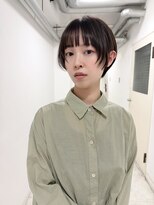 アクシス 栄店(`AXIS)&nbsp;ピンクベージュ/アンブレラカラー/クールショート/前髪/栄矢場町