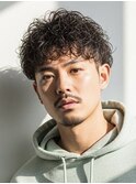 メンズ/パーマ/ツーブロック