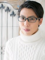 モッズヘアー メン 戸田公園店(mod's hair men)&nbsp;30代40代七三アッシュブラック刈り上げないショートi戸田公園