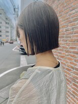 オーガニック アトリエ 大宮(organic+atelier)&nbsp;ミニボブ/切りっぱなし/暗髪/小顔効果◎大宮/大人ボブ