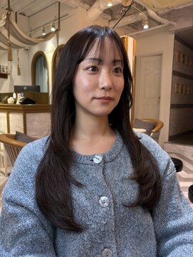 ロンドアベニール 北千住(Lond avenir) くびれレイヤー/ミルクベージュ/顔周り/シースルー/北千住