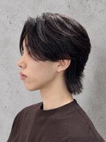 ハイプ マン 藤沢(HYPE MAN)&nbsp;フェザーパーマ毛流れパーマセンターパートニュアンス藤沢