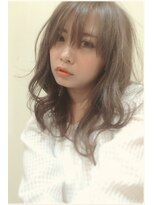 ラウンジ モリオ イケブクロ(Lounge MORIO Ikebukuro) 【morio池袋】透けうざバングのこなれセミロング