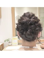 ナノハナ 鹿沼で唯一本格ヘッドスパが出来る美容室　ヘアアレンジ