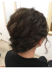 結婚式＊ボブヘアーアレンジ　30代40代50代