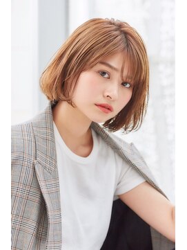ミチオ ノザワ ヘアサロン ギンザ(Michio Nozawa HAIR SALON Ginza) 大人かわいい小顔ナチュラルウェットボブ【瀧上丈司】