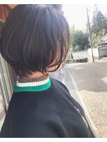 クルミ(kurumi)&nbsp;ゆったり感のあるショートっぽいボブ