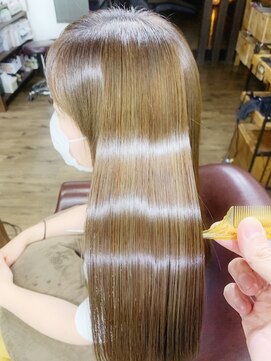 プラス(PLUS) 【ツヤのある髪へ☆髪質改善】質感矯正ミネコラ