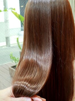 リアン(lien)の写真/《Aujua》取り扱い◎それぞれ異なるお悩みや髪質に合わせたオーダーメイドの薬剤選定で、徹底髪質改善！