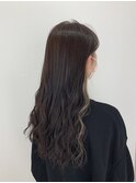 《CILE 由井》イヤリングカラー×パープルアッシュ