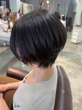 アイノア(AInoa) ショート×ブラウン