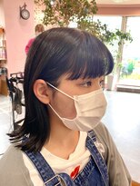 ヤード 藤沢(YARD)&nbsp;目元ぱっちりバングのロブ。【藤沢駅/藤沢】
