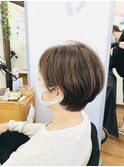 耳掛けショートヘア
