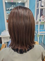 アラワラブルー(arrawarra blue)&nbsp;外はねミディ/20代/30代/40代/50代/倉敷/白楽町